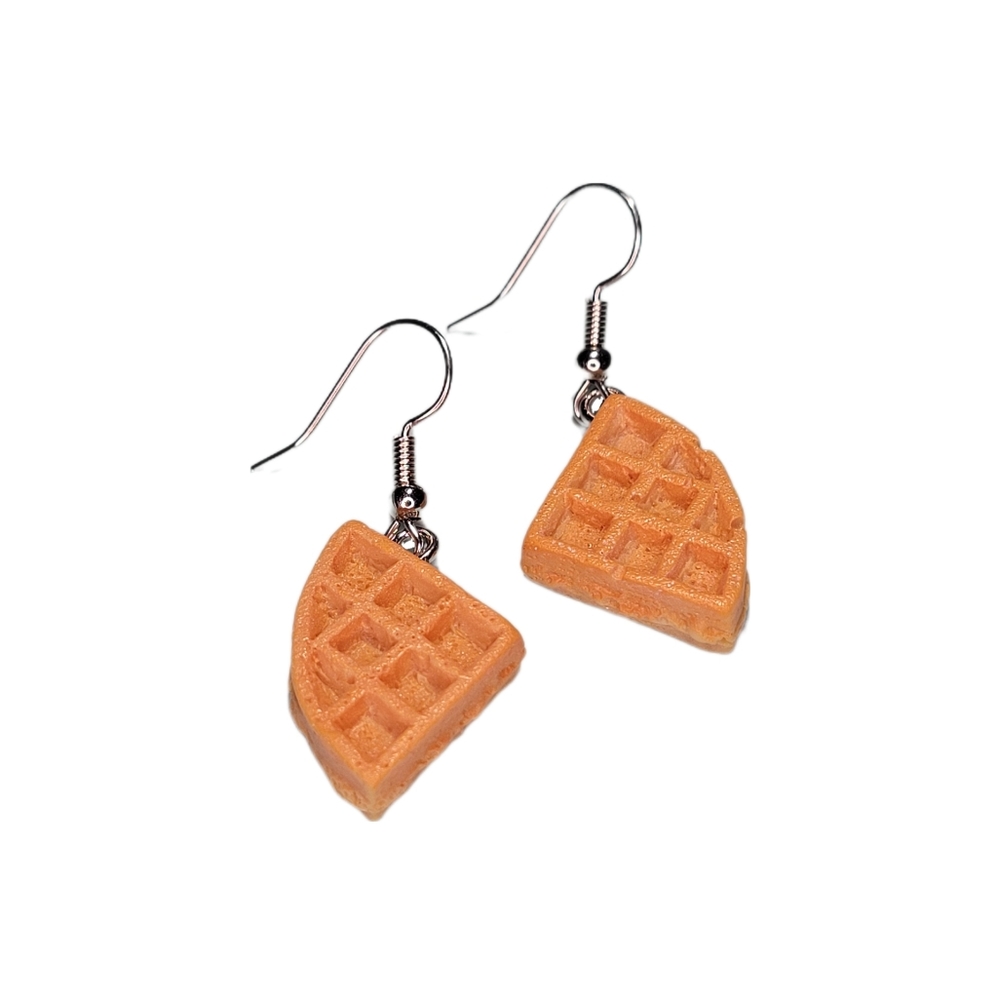 🤍3/$30 Belgium Waffle Earrings